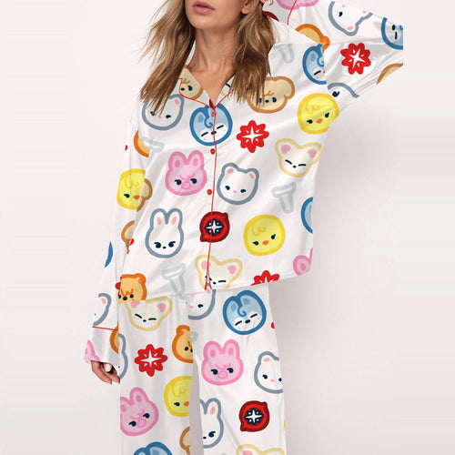 HomePJs™ Long-Sleeve Pajama Set For Adults And Kids