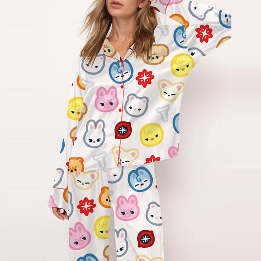 HomePJs™ Long-Sleeve Pajama Set For Adults And Kids