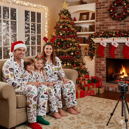 HomePJs™ Home Alone Family Christmas Pajama Set