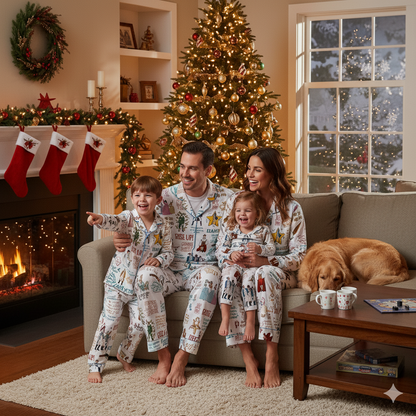 HomePJs™ Hamilton Musical Satin Pajamas