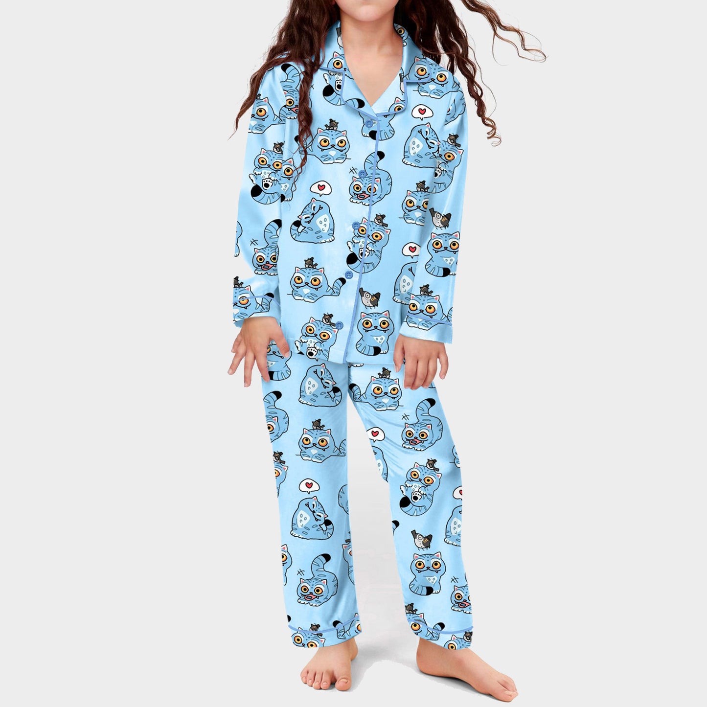 HomePJs™ Derpy Tiger Demon Hunters Pajama Set