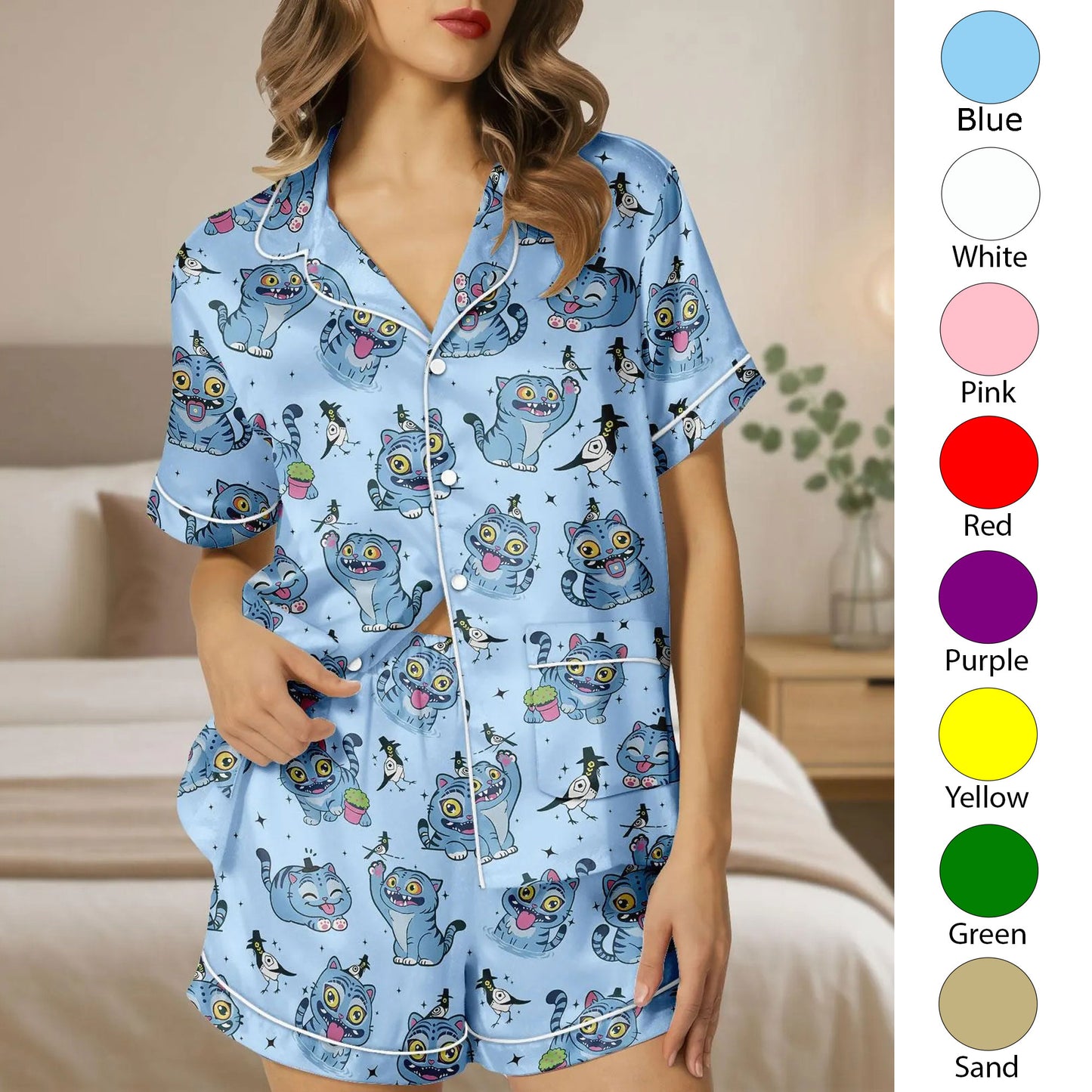 HomePJs™ Derpy Tiger Demon Hunters Pajama Set