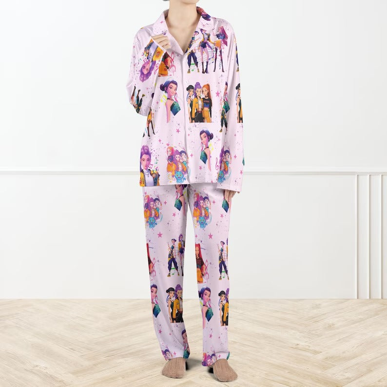 HomePJs™ Huntrix Demon Hunters Pajama Set